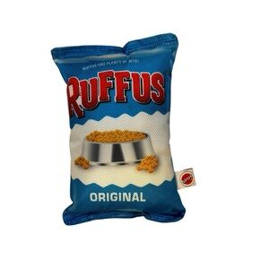 2/$10 BNWT Spot Ruffus Chips Dog Toy Plush Crinkle Squeaky Toy